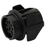 Amphenol T3327500U Fem Conn 4Pole IP40 Solder Bayonet Lock Shrouded