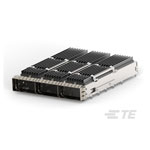 TE Connectivity 2342886-1 QSFP-DD PCI Cage Pre-Assembled 1x3 HS Extrusion