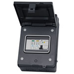 WCED WMIP40CSP Metal IP65 A Type RCBO EV protection unit 40A C curve