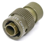ITT Cannon KPSE6E10-6S-DZ Series Connector Female Shrouded 10Socket 6Contacts