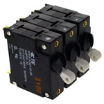 TE Connectivity 8-1393253-1 Circuit Breaker W69 Series 20A Panel Mount