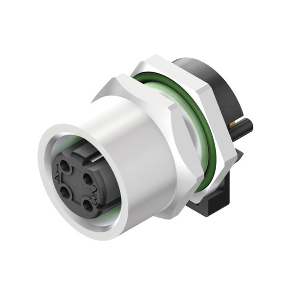 Weidmuller 2424230000 Plug M12 Male Shrouded For Industrial Use