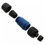 Amphenol-Tuchel C01620D00310010 ConneX Plug Female 4P Silver Screw Unshrouded