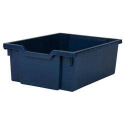 Gratnells Deep Education Storage Tray 312 x 427 x 150mm Midnight Blue