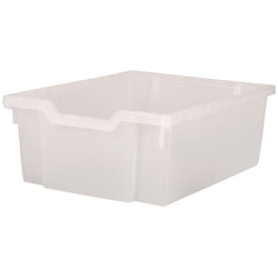 Gratnells Deep Education Storage Tray 312 x 427 x 150mm Translucent