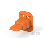 TE Connectivity W4S-ZZ Wedge Lock 4P Unshrouded Plug Orange