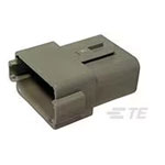 TE Connectivity DT04-12PA DT Series Connector Female Unshrouded 12-Pos Grey