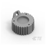 TE Connectivity HDC16-9 Connector Protective Cover Stud Size 9 Grey