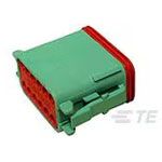 TE Connectivity DT06-12SC DT Connector 12P Male Shrouded Assembly Key C