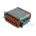 TE Connectivity DT06-12SA-CE06 Connector 12P Male Shrouded Key A Enhanced Seal