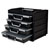 Raaco 137225 HandyBox 55 x 4 - Black/Silver