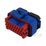 TE Connectivity 770680-5 AMPSEAL Plug Assembly 23P Female Shrouded Blue