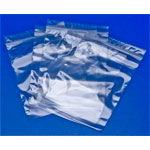 RVFM GL06 Self Seal Mini Grip Plain Polythene Bags 100 x 140mm 160 Gauge- Pk100