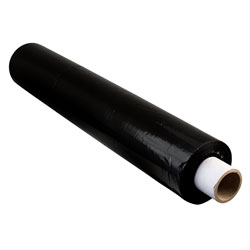 RVFM Hand Pallet Stretch Wrap Extended Core 500mm x 200m 25mu - Black