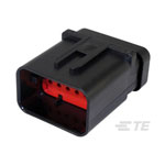 TE Connectivity 776438-1 Automotive Connector Cap Female Unshrouded Red ...