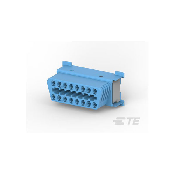 TE Connectivity 1418984-1 Micro Timer Connector 16P Female Shrouded