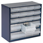 Raaco 137560 600 Series 616-123 Cabinet 16 Mixed Drawers