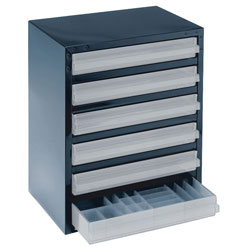 Raaco 137591 6-3 6 Drawer 250 Series Storage Cabinet