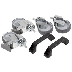 Raaco 112369 Handles & Castors Two With Brake