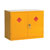 Safestore Premium Hazardous Substance Cabinet With 1 Shelf 711 x 915 x 457mm