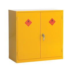 Safestore Premium Hazardous Substance Cabinet With 1 Shelf 915 x 915 x 457mm