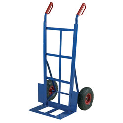 Toptruck Pneumatic Tyre Heavy Duty Sack Truck - Capacity 300kg