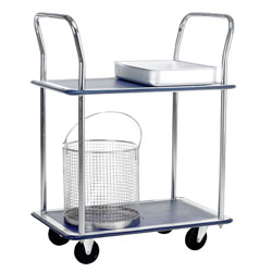 Toptruck Shelf Trolley - 2 Shelves 950 x 470 x 725mm Capacity 120kg