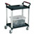 Utility Tray Trolley Standard - 2 Shelves - 940 x 460 x 750mm Capacity 100kg