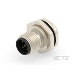TE Connectivity T4130012051-000 Circular Connector M12 Male Rear Mt Unshrouded