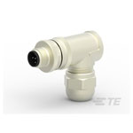 TE Connectivity T4113412051-000 Circular Metric Connector M12 Male 5Pin Gold RA