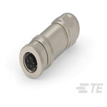 TE Connectivity T4110511041-000 Circular Connector M12 Female 4P Gold Unshrouded