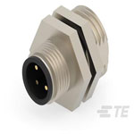 TE Connectivity 1838893-2 Circular Connector 4 Contacts Brass Male Solder