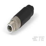 TE Connectivity 1-2823449-5 M12AM8CAT5 Connector Male Shrouded RADOX 6MM