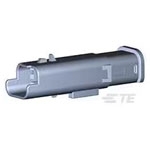 TE Connectivity 1801174-1 Duoplug Plug Housing Male Black Unshrouded