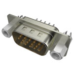 Amphenol 10090928-P154VLF Conn 15P Male Straight Pin High Density Unshrouded