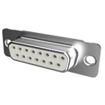 Amphenol DA15S064HTLF DSub Connector 15P Female Solder Unshrouded