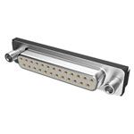 Amphenol ICC D15P24A4GV00LF DSub Connector Male 15-Pin Unshrouded