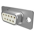 Amphenol DE09S065HTLF DSub Connector Female 9P Solder Bucket Unshrouded