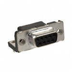 Amphenol ICC D09S13A4GL00LF DSub Connector 9P RA Female Unshrouded