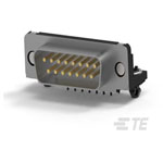 TE Connectivity 5747841-4 D-Sub Connector Male 15Pos R/A Solder Shrouded