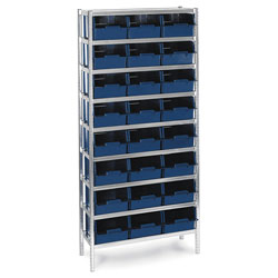 Raaco 181112 Shelving 8-2000 Shelving Unit - 24 Bins