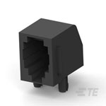 TE Connectivity 5555077-1 RJ25 Female Jack 6P6C 1x1 Port Unshrouded