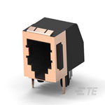 TE Connectivity 5555140-1 Modular Connector Female Unshrouded RJ25 6P6C 1x1
