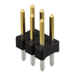 Amphenol 67997-206HLF B/S-II Male Connector 6P Unshrouded Gold/Ni