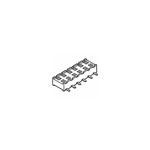 Amphenol 55510-106LF Connector Female Unshrouded 4.5mm SMT Double Rw 6P