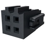 Amphenol 71600-124LF 24P Female Unshrouded Connector Gold Over Nickel