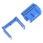 Amphenol 66564-810LF QKE II Female Header Unshrouded Wire Housing