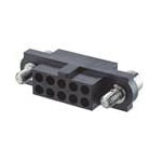 Harwin M80-4140898 M80 Series Female DIL Cable Housing 4+4 Pos Jackscrews