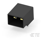 TE Connectivity 1-179276-3 Header 2Pos R-A Shrouded Male 30Au Keyed