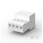 TE Connectivity 3-641191-4 Housings Female Shrouded 4P 24 AWG White